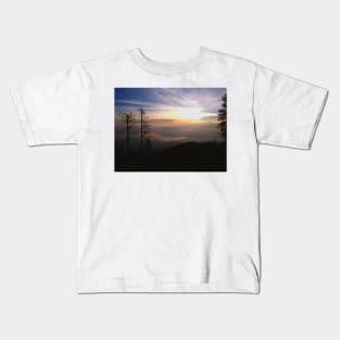 sunset landscape Kids T-Shirt